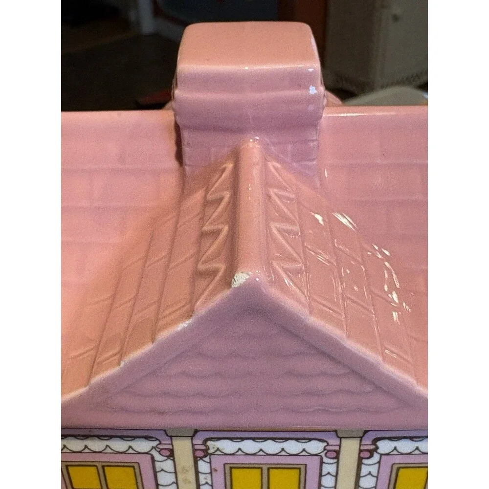 Vintage 1989 Avon Townhouse Canister Tea Room Kitchen Canister Cookie Jar